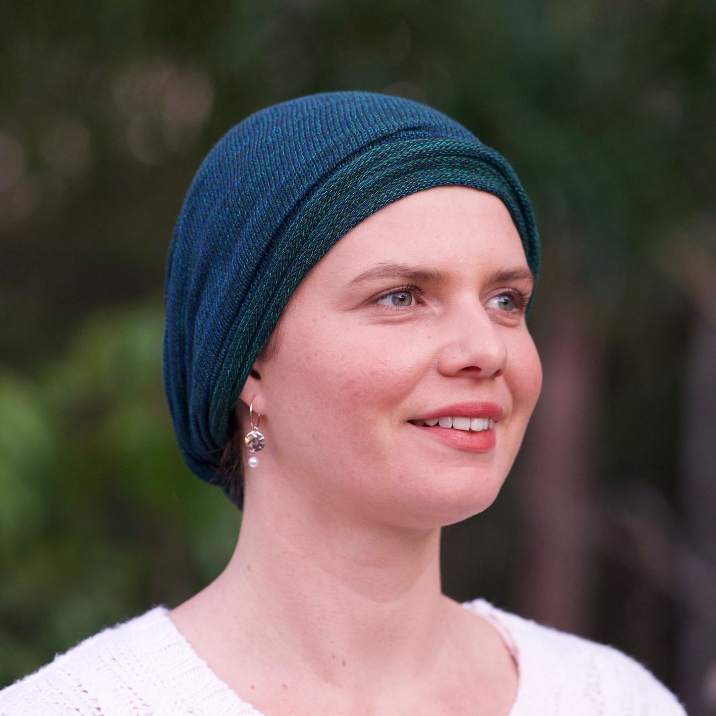 Forest Green Turban Wrap