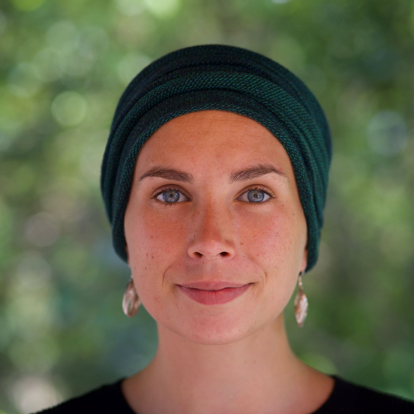 Forest Green Turban Wrap