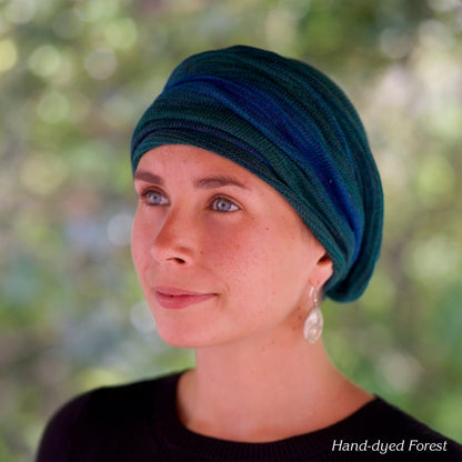 Forest Green Turban Wrap