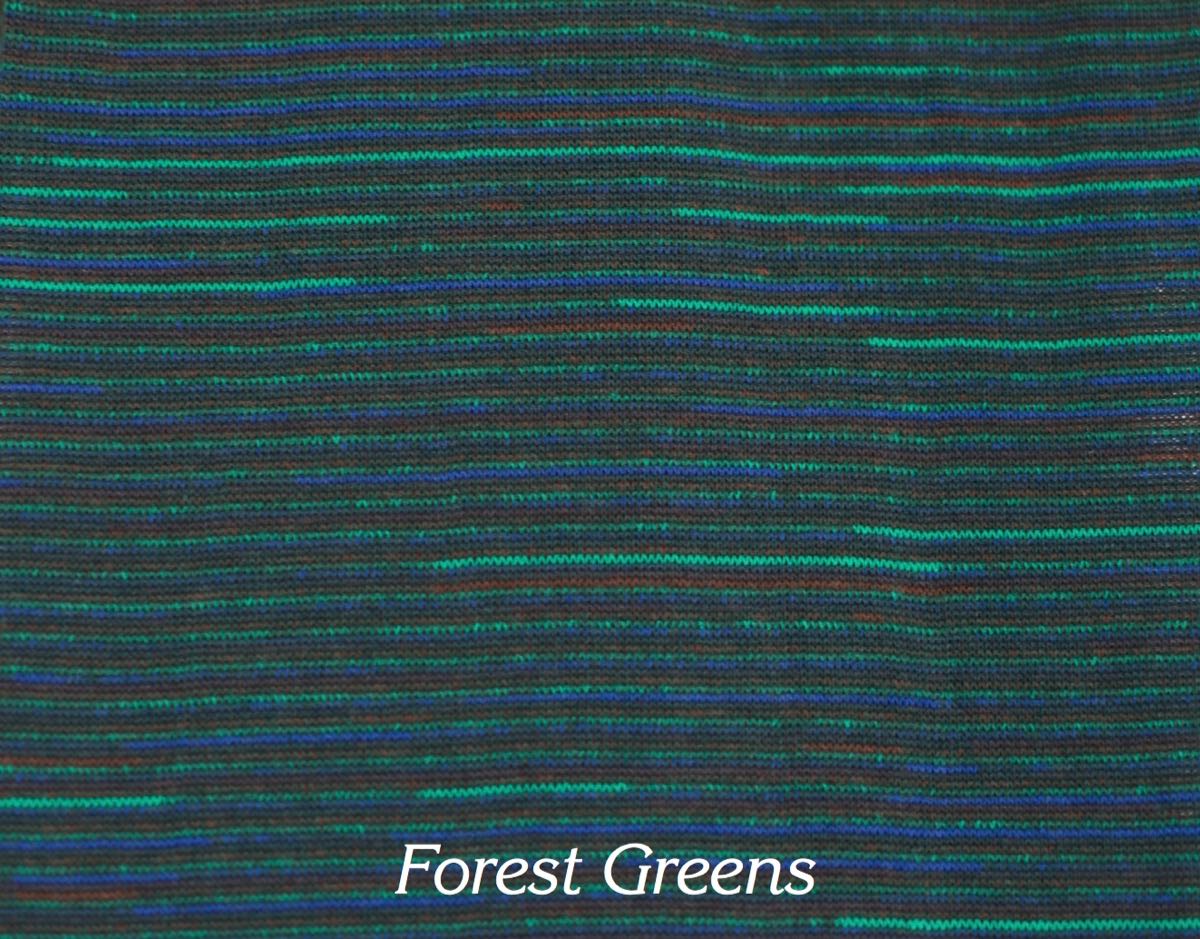 Forest Greens Bandana Wrap