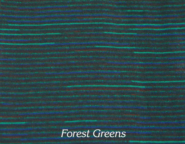 Forest Greens Knit Chemo Bandana