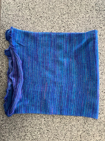 Monet Blues Bandana Wrap